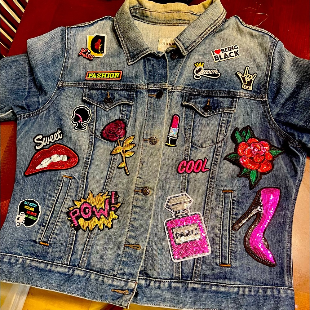 Denim Patchwork Jacket